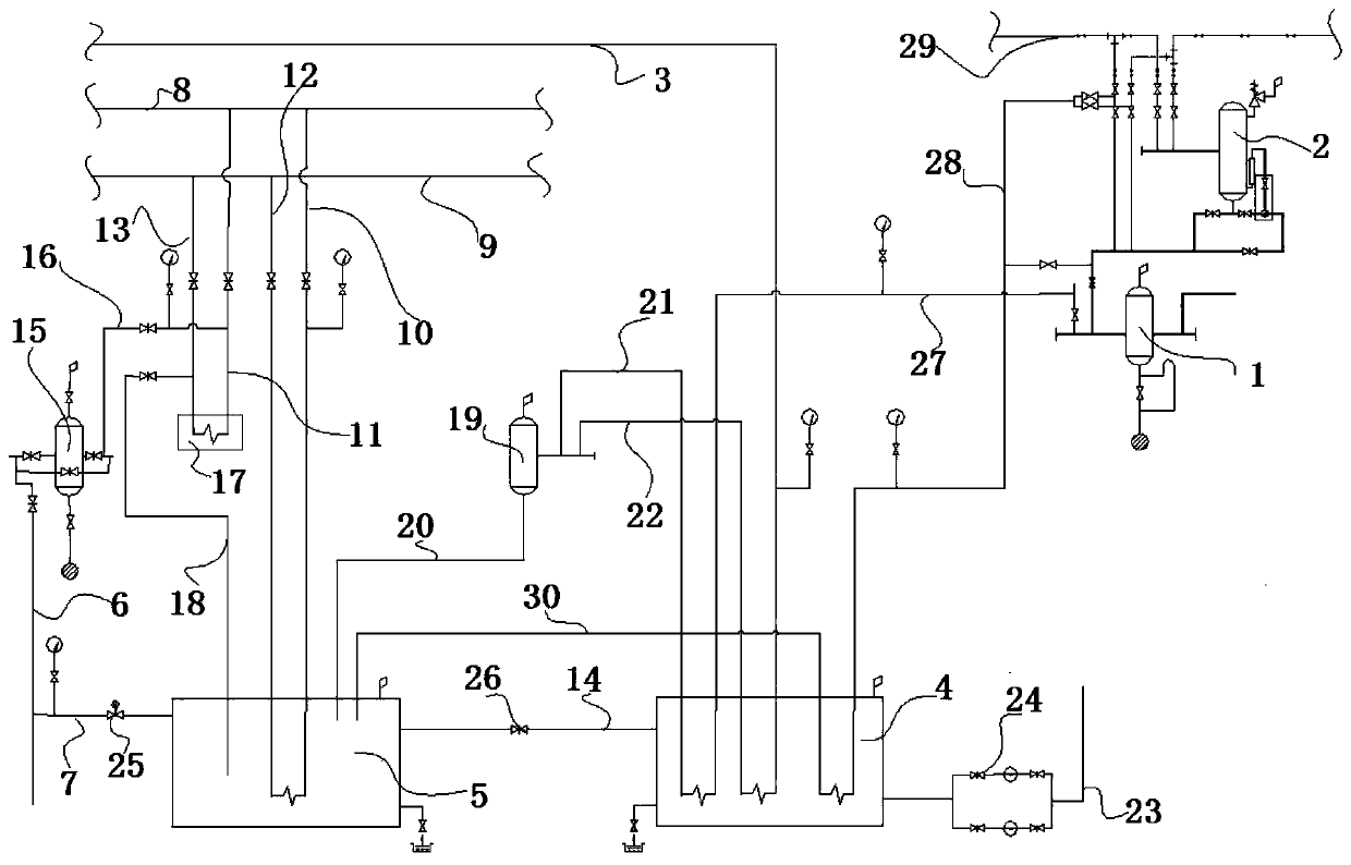 Biomass boiler waste heat utilization device