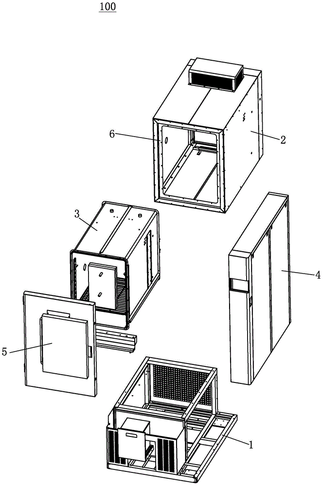 High-low temperature damp-hot test box