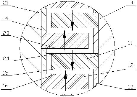 Turbine drilling tool bearing block having permanent magnet bearing