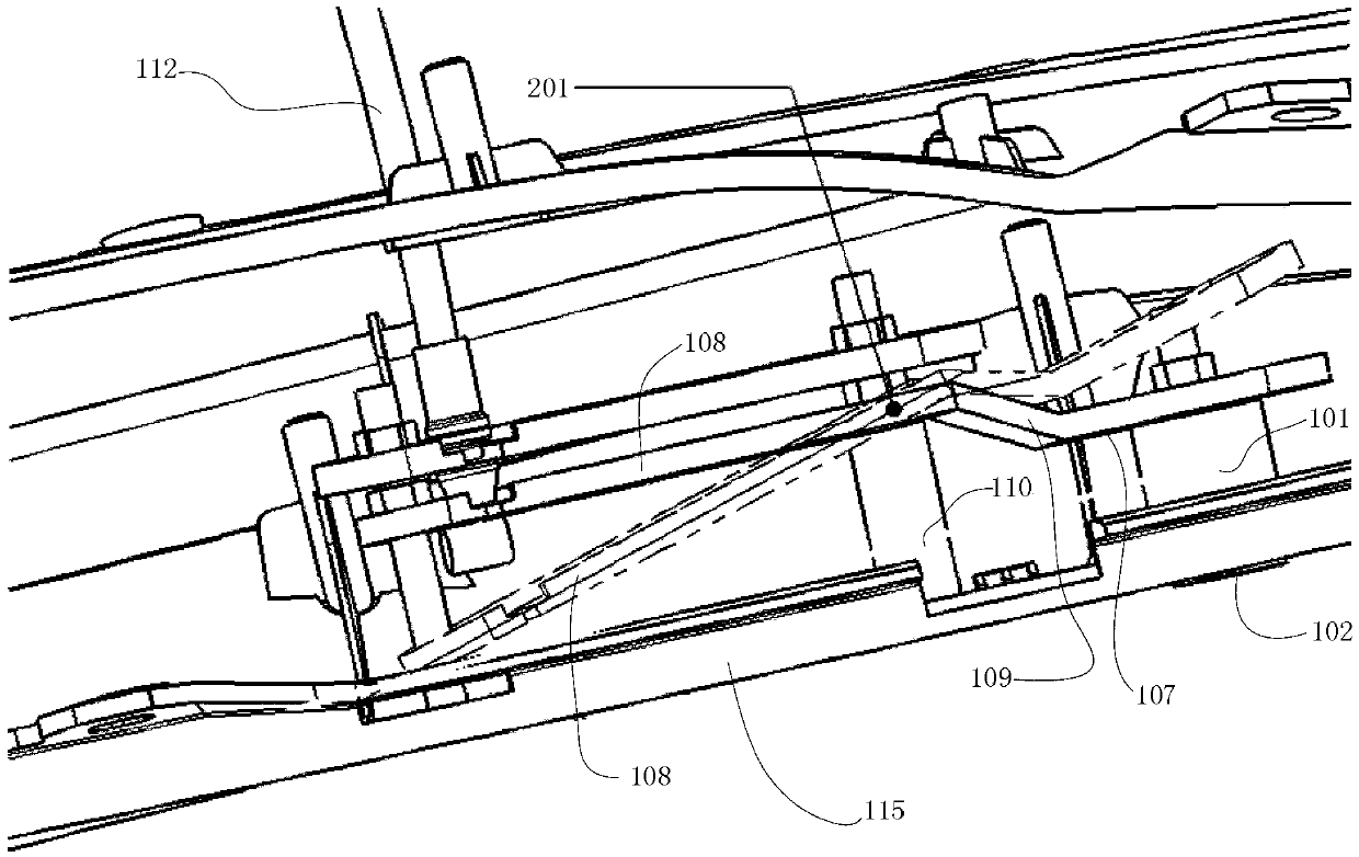 A door opening device