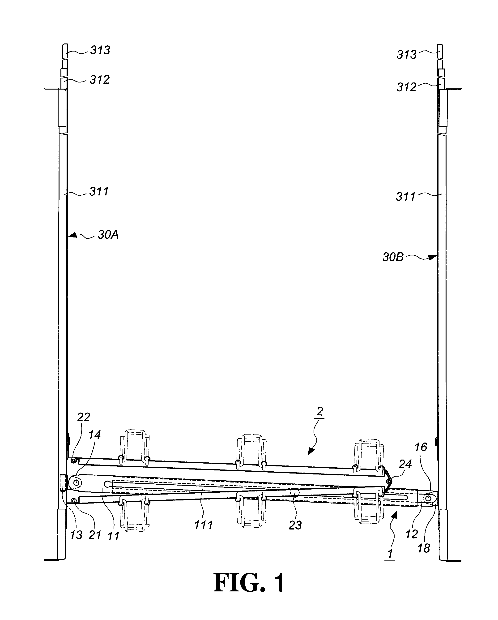 Support slide assembly for a cable management arm