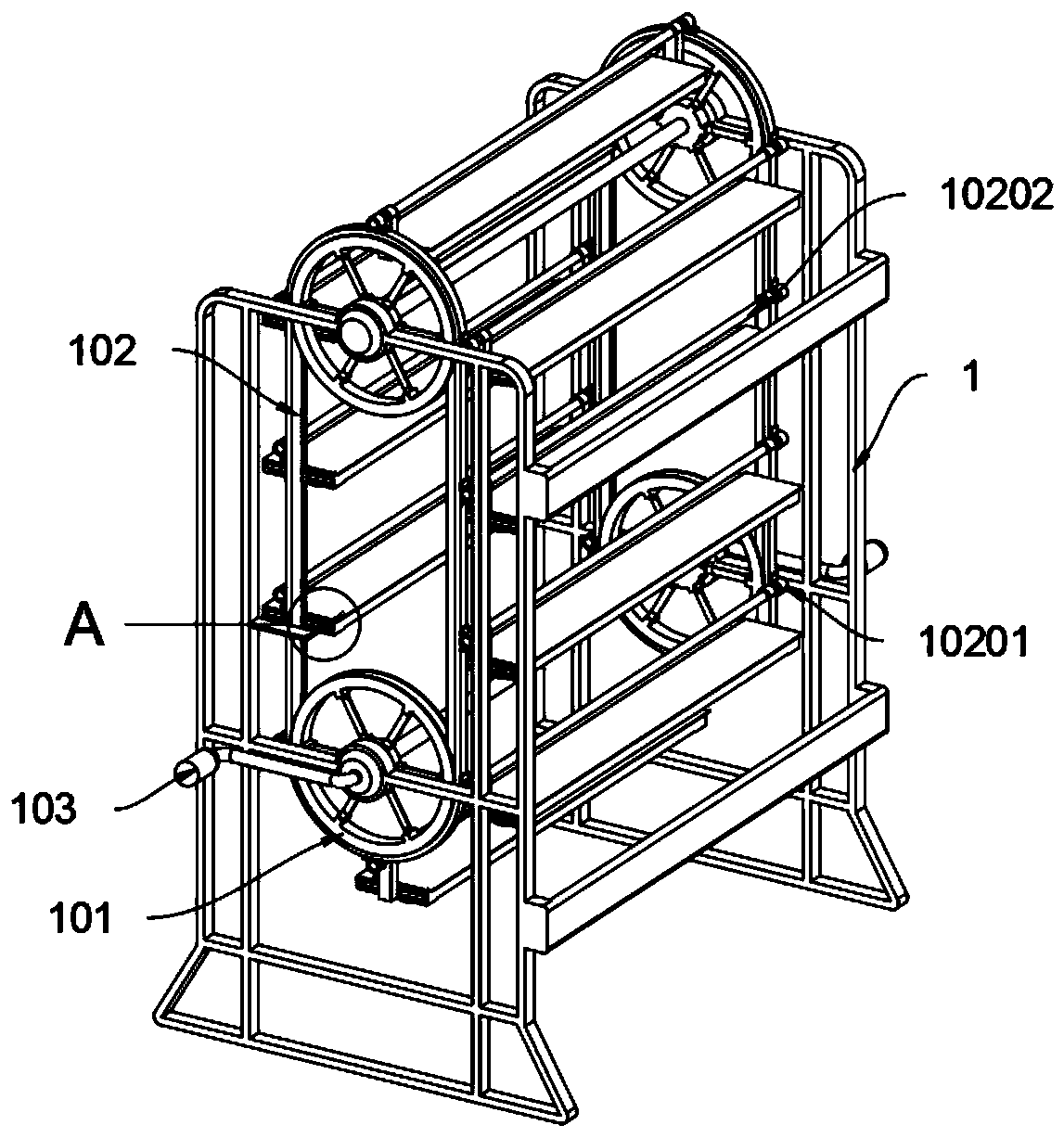 Automatic storage type culture dish for biomedical engineering