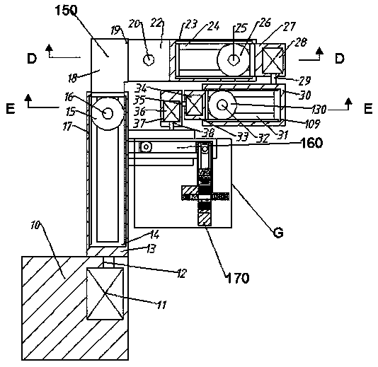 Device for realizing installation of air conditioner external unit through mechanical arm