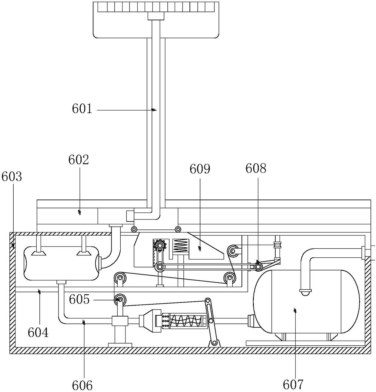 Leather product mold pressing device