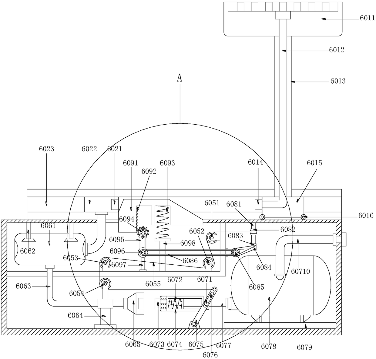 Leather product mold pressing device