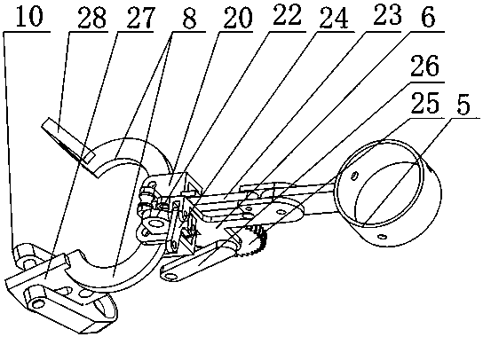 A controllable high-altitude equipment dismantling device and method