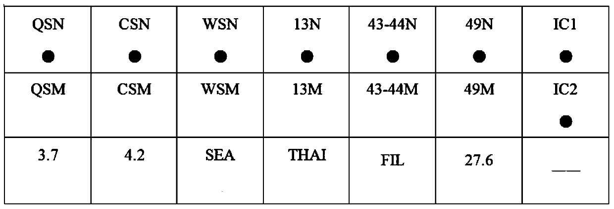 A kind of α-thalassemia gene detection kit