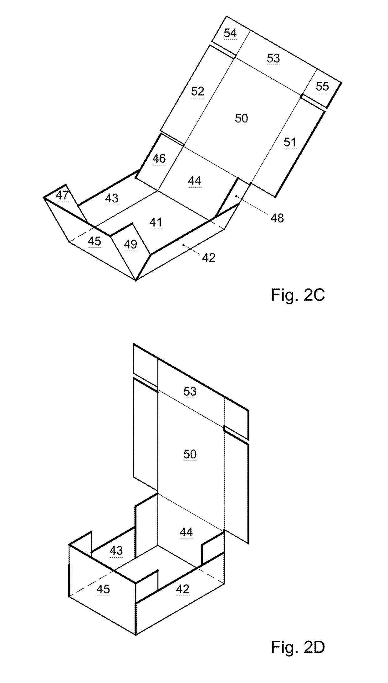 Method and system for automatically forming packaging boxes