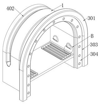 Tunnel joint waterproof structure and waterproof construction method thereof