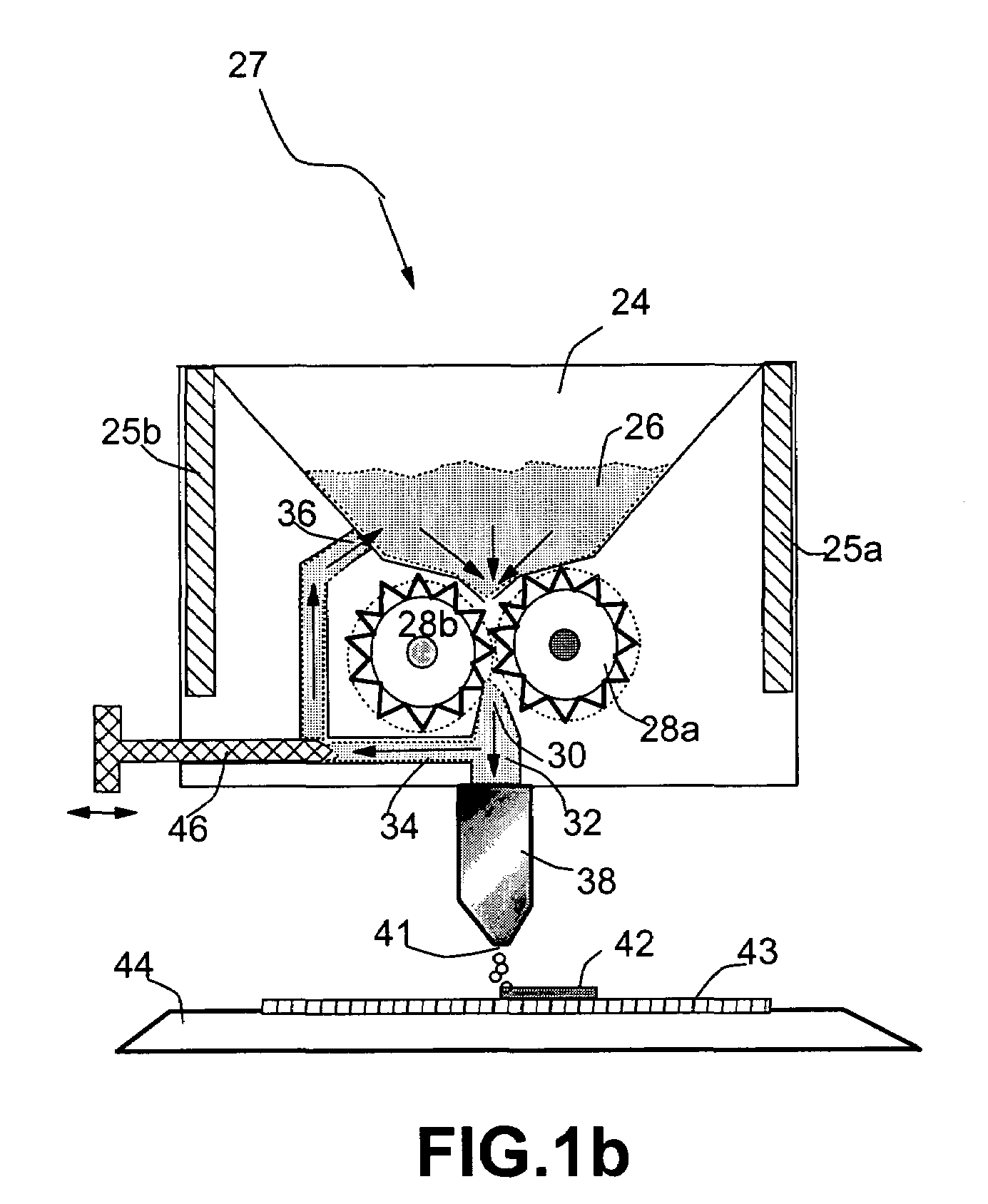 Direct write process and apparatus