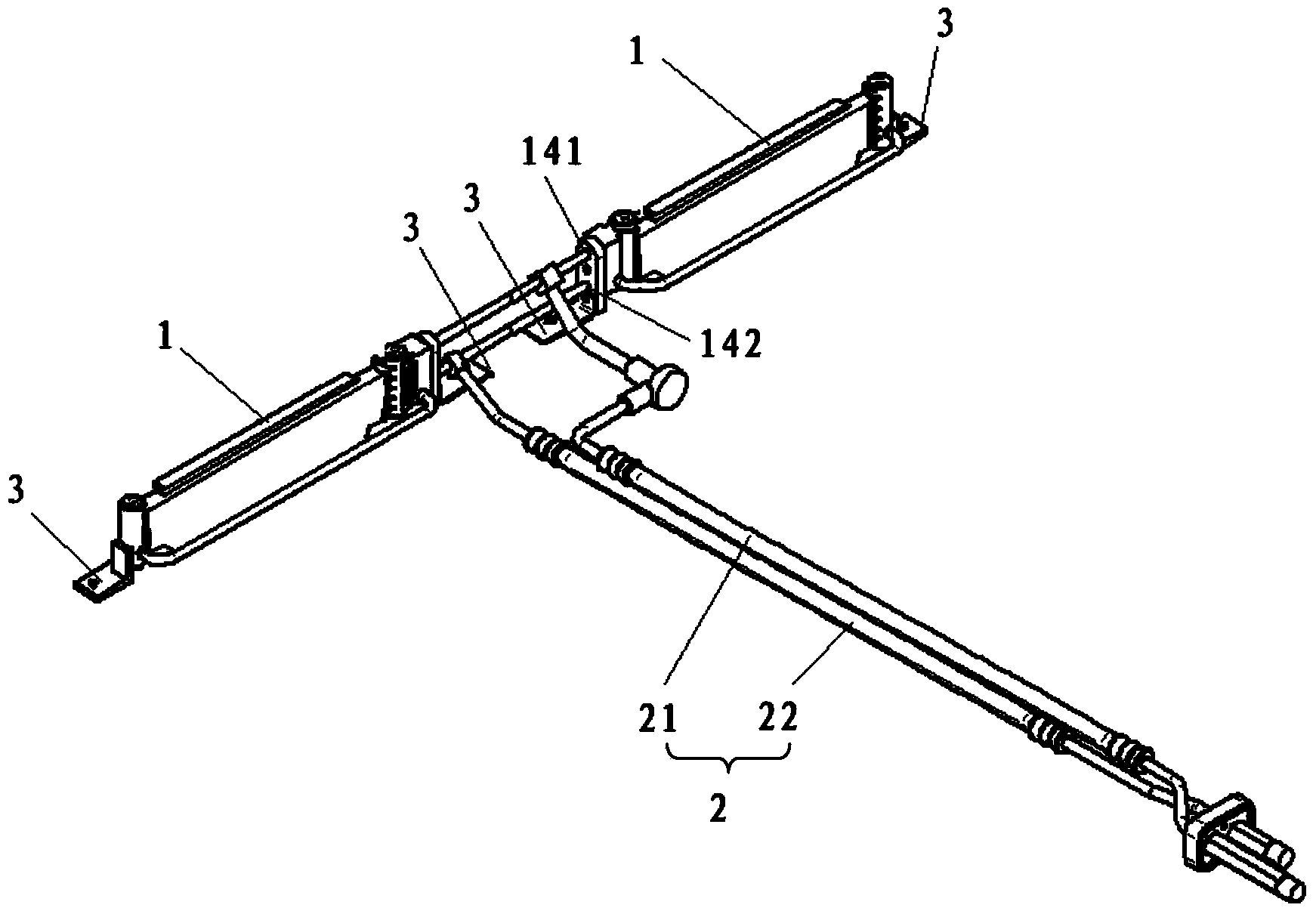 Evaporator assembly and evaporator assembly for electric car battery pack