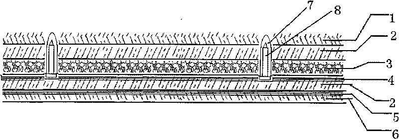 Reinforced insulation composite material for exterior wall and application method