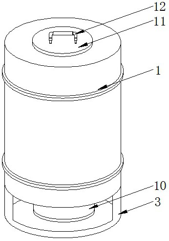 Soil sample storage device for geological exploration