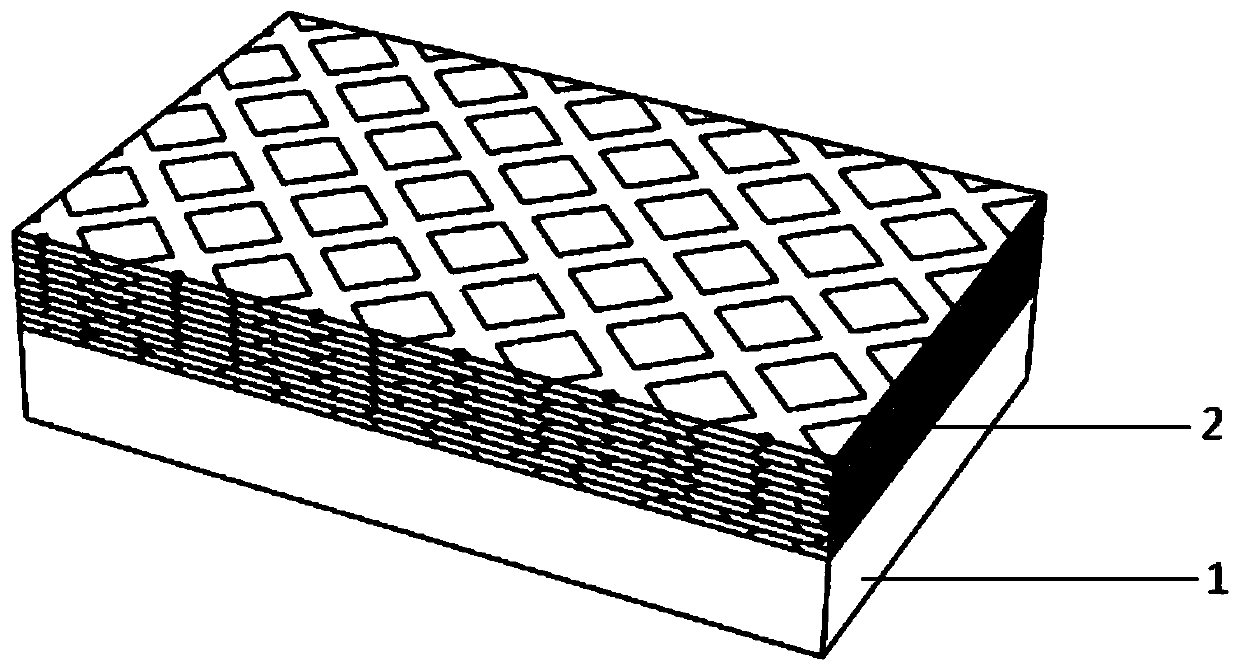 Composite lining plate and manufacturing method thereof