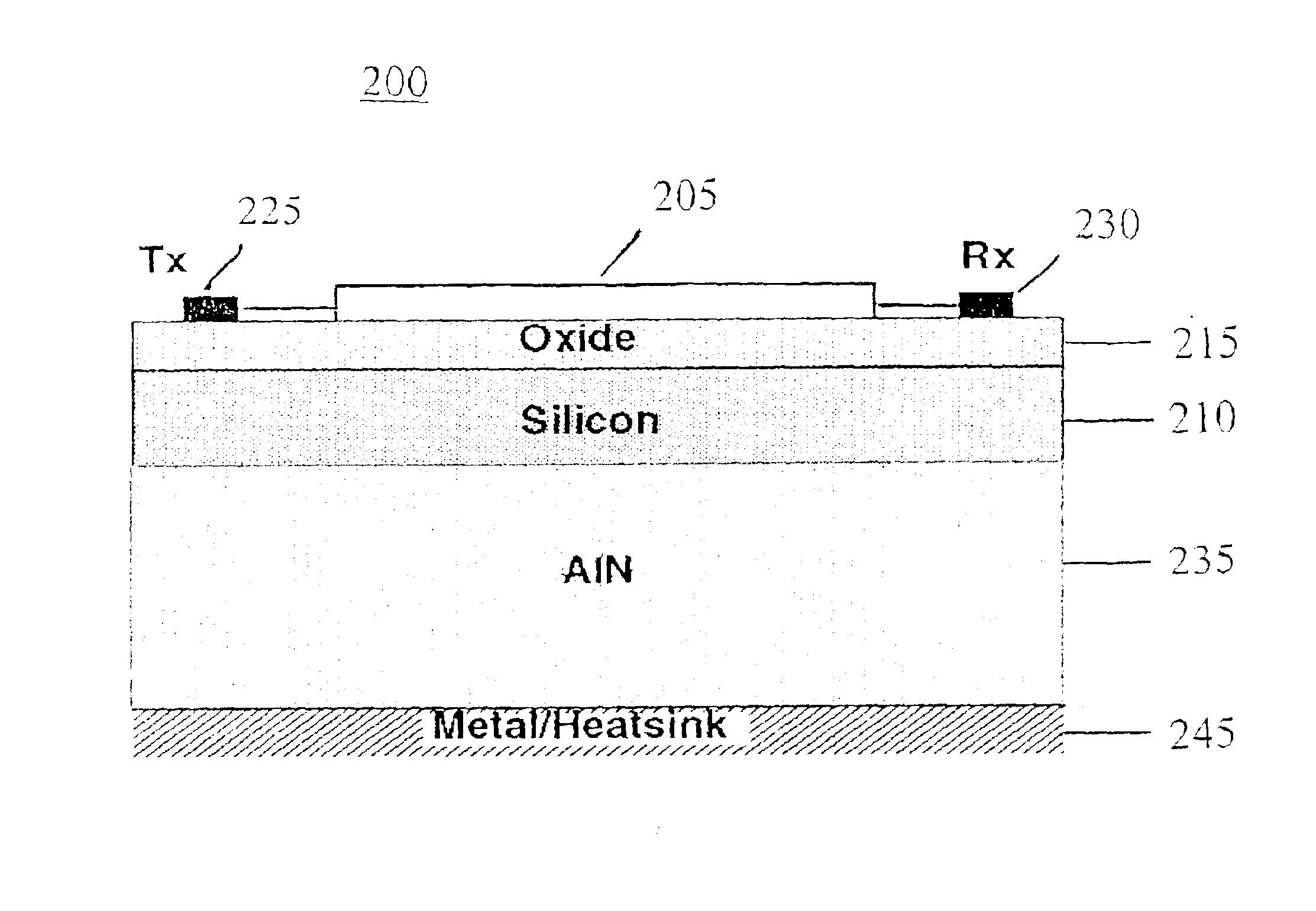 High gain integrated antenna and devices therefrom