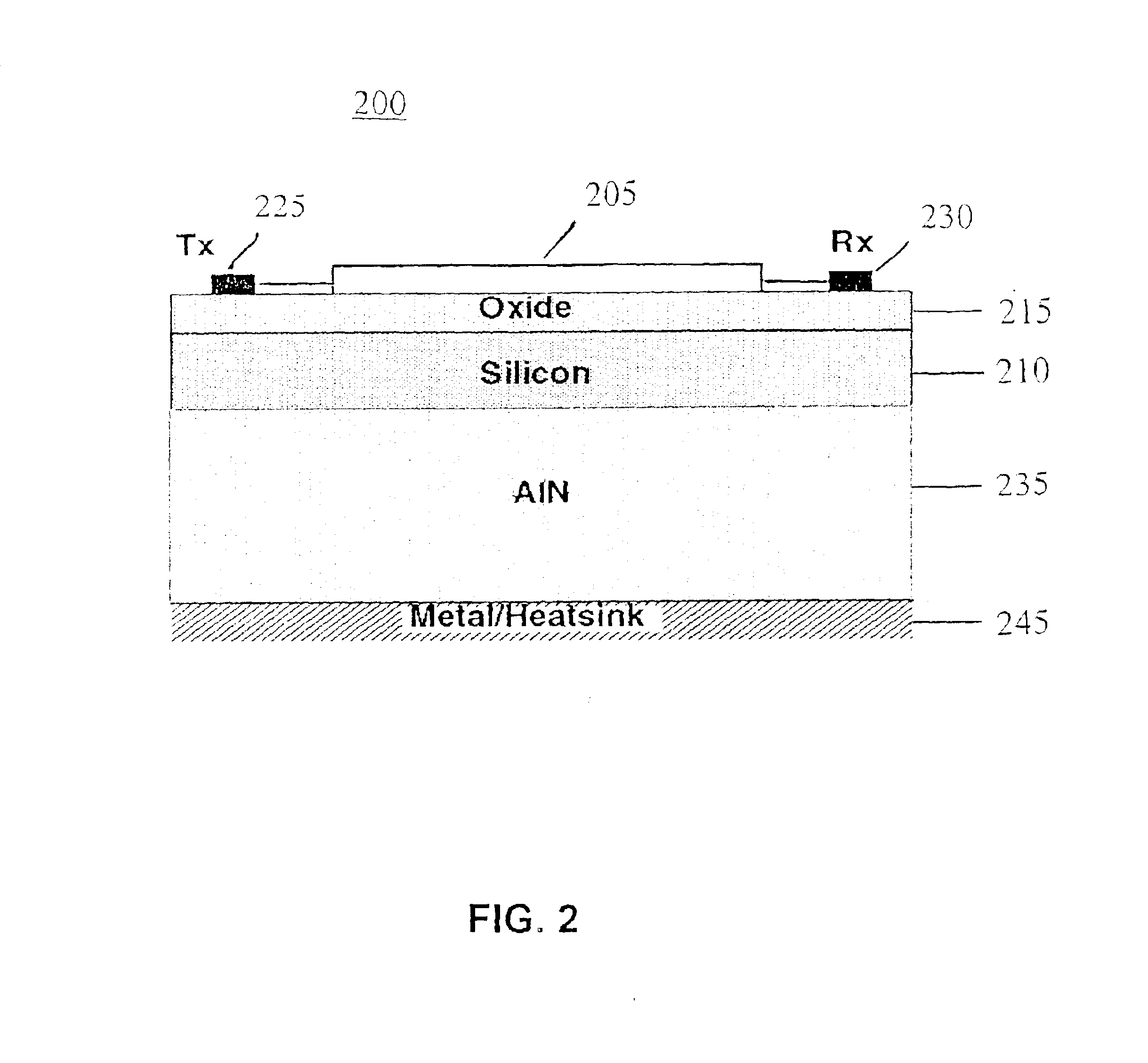 High gain integrated antenna and devices therefrom