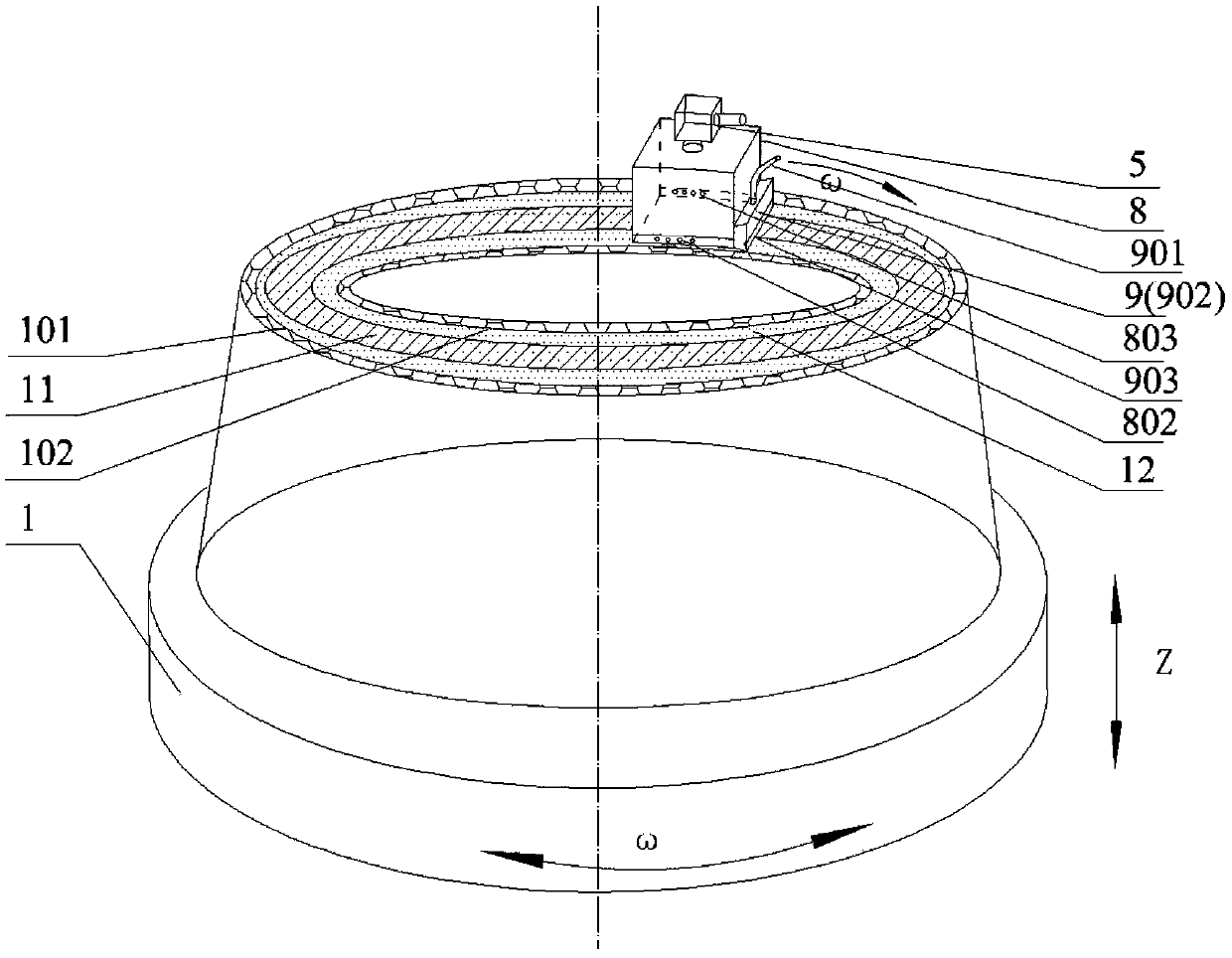 Dynamic powder paving system for additive manufacturing