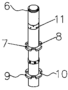 Construction method of prestressed pipe pile in sand bed or pebble bed