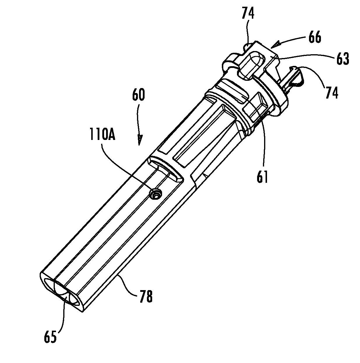 Retention bodies for fiber optic cable assemblies