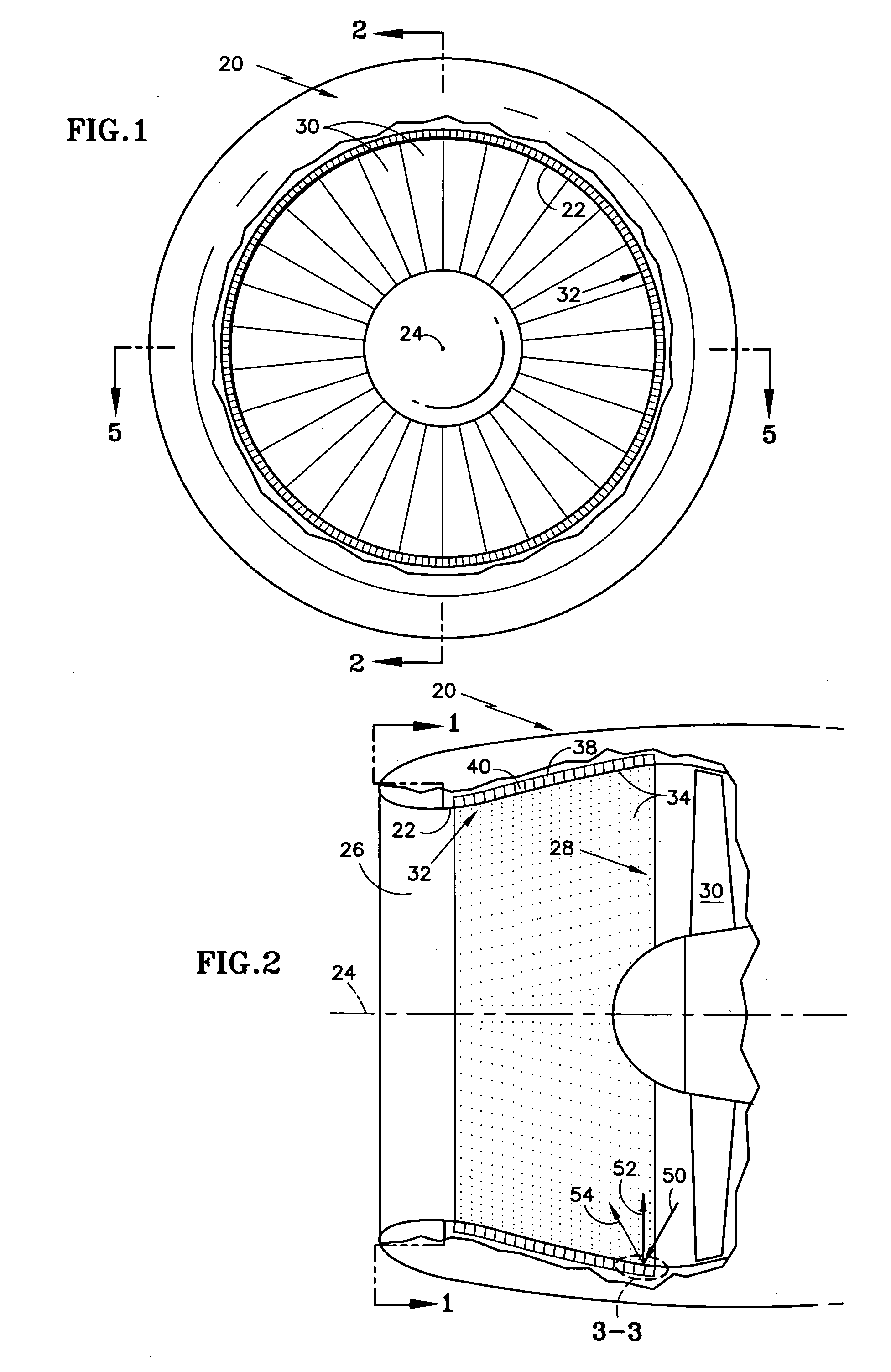 Acoustic liner with a nonuniform depth backwall