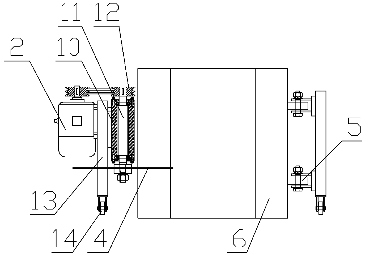 Automatic cutting device for pre-stressed high-strength concrete (PHC) tubular piles