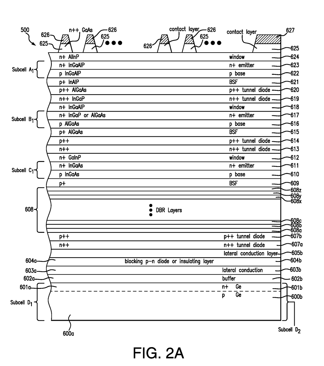 Lattice matched multijunction solar cell assemblies for space applications