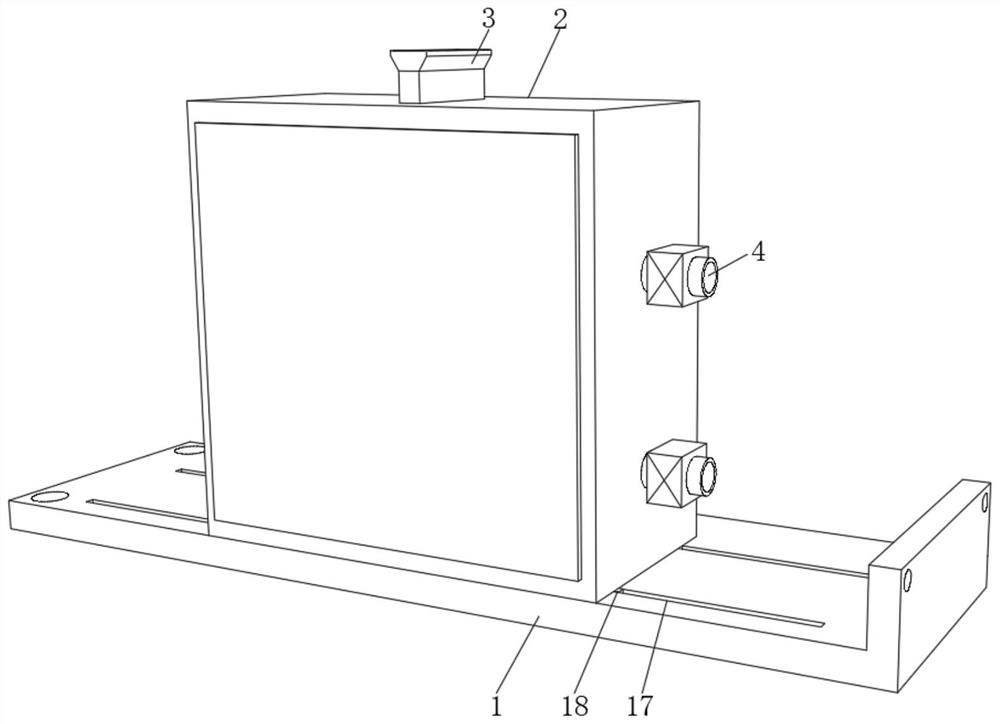 Interior and exterior wall high-silicon putty powder proportioning device and preparation method thereof