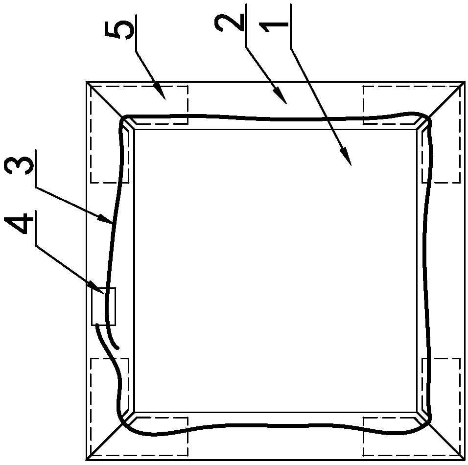 Door frame self-locking splicing structure