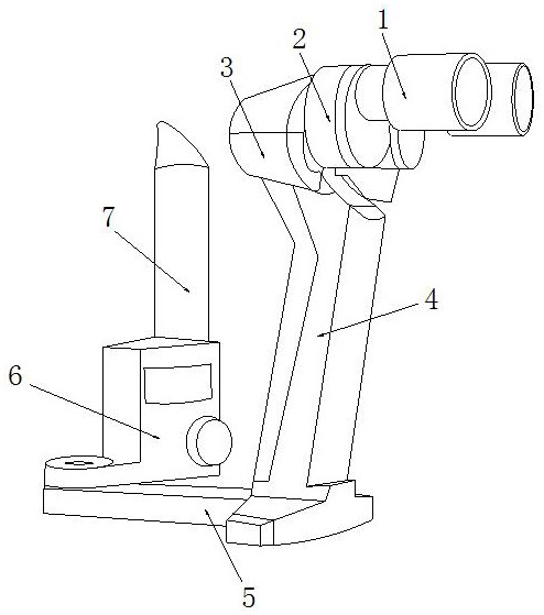 Ophthalmic function inspection equipment based on slit lamp platform