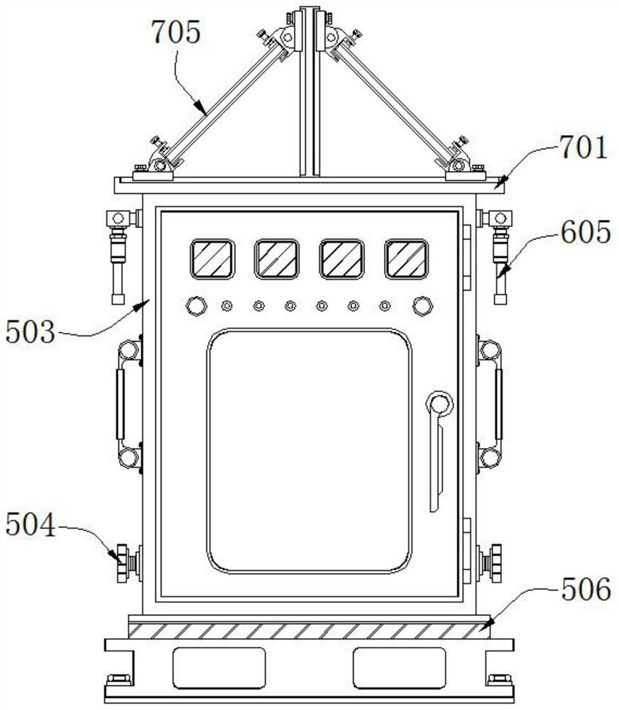 Good moisture-proof ocean communication cabinet and moisture-proof method