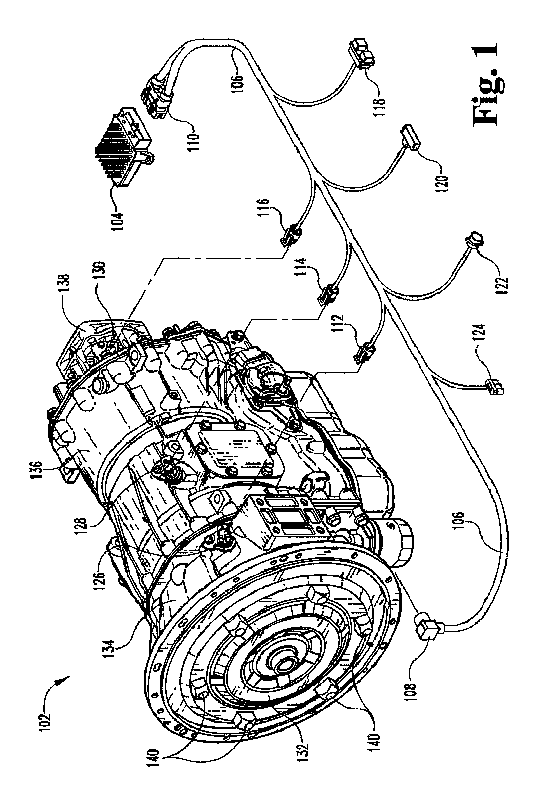 System For Selecting A Transmission Economy-Based Shift Schedule