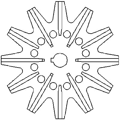 Wear-resistant and corrosion-resistant centrifugal pump impeller coating and its preparation method and application