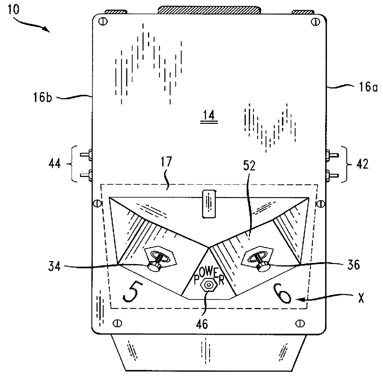 Remote control keypad unit