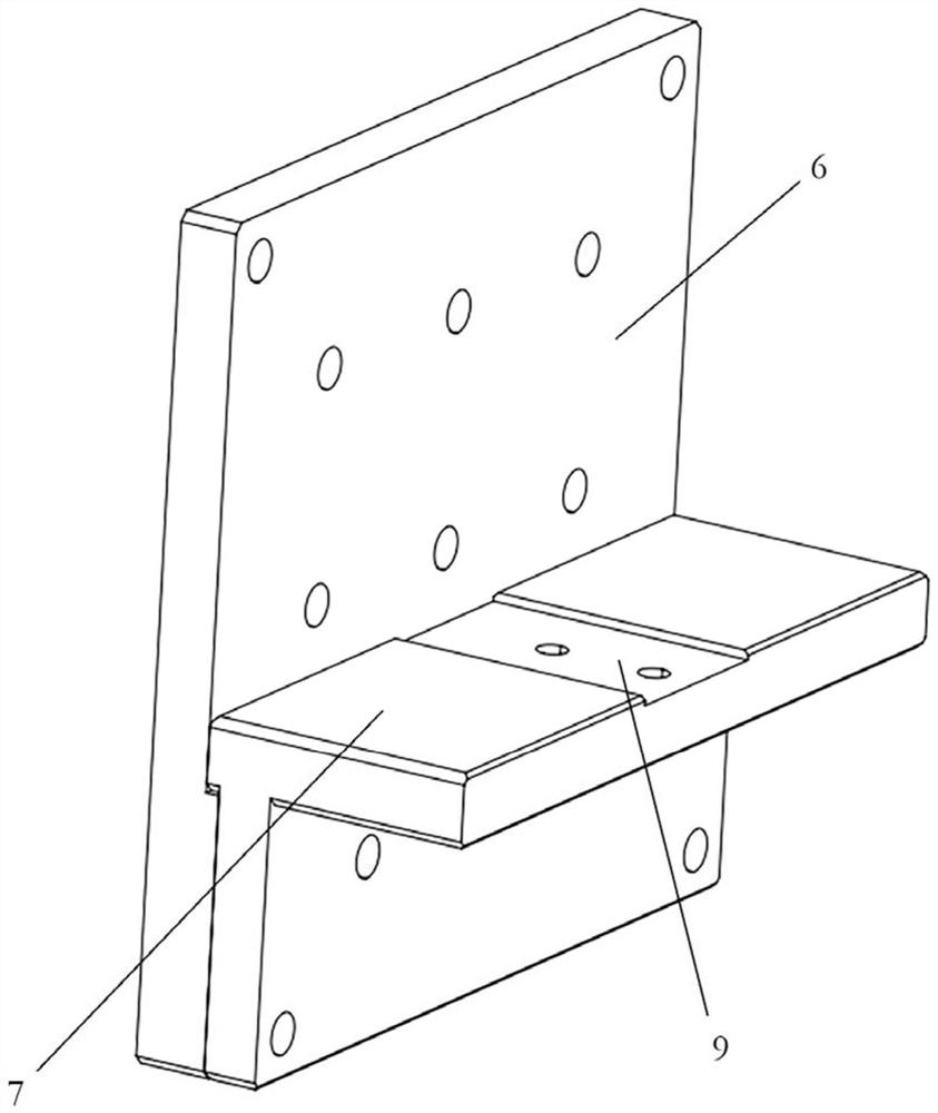 Detection tool for displacement sensor of magnetic suspension molecular pump