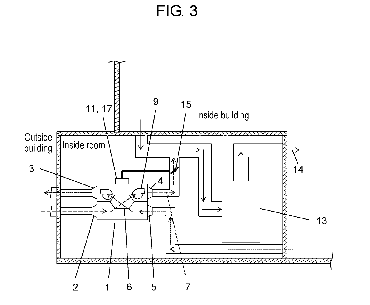 Heat exchange-type ventilation device