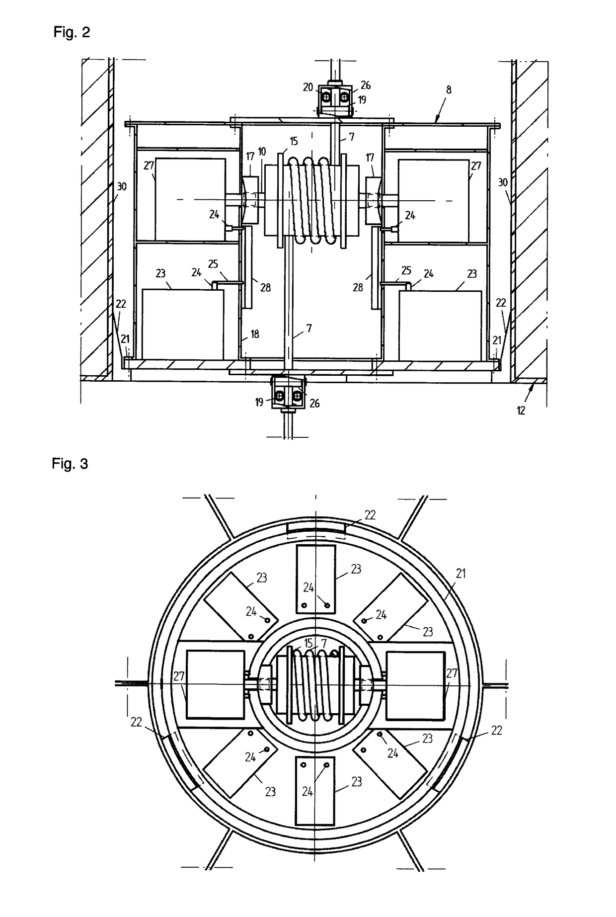 Wave power station