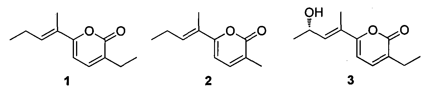 Alpha-pyrone compounds, and preparation method and application thereof