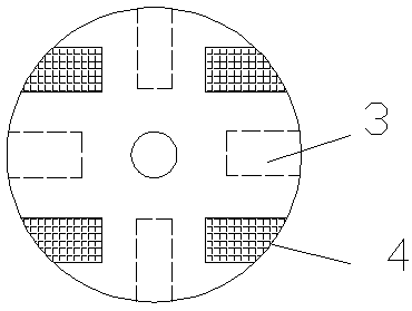 A diode that avoids bending the pins