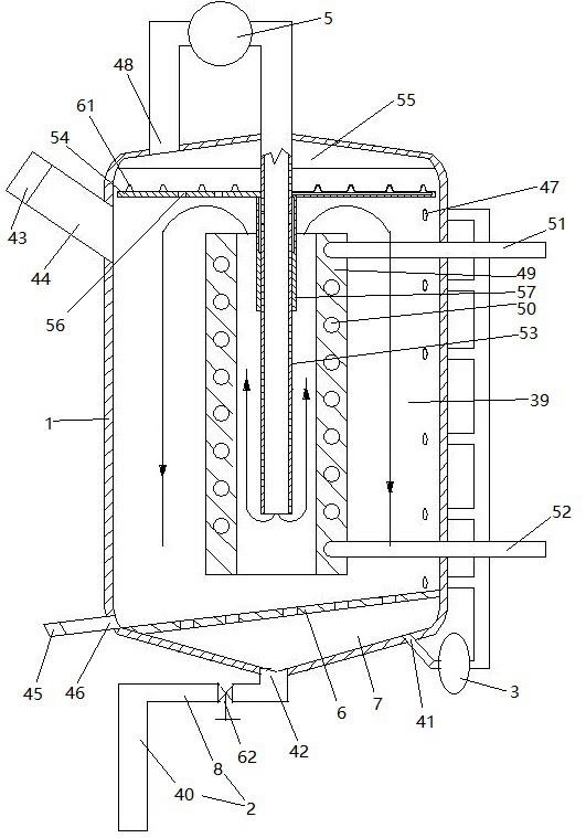 Stirring traditional Chinese medicine decoction system