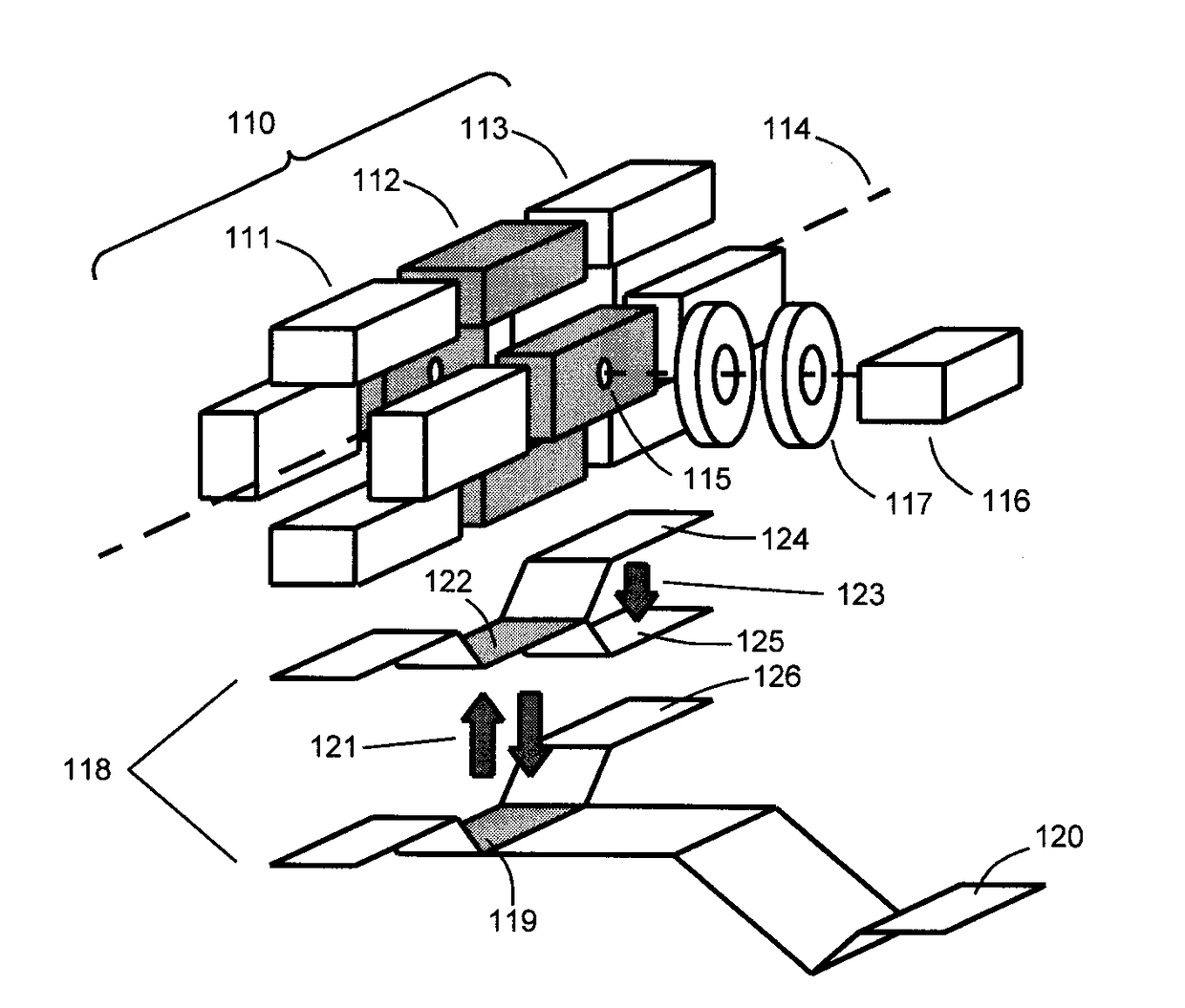 Segmented linear ion trap for  enhanced  ion activation and storage