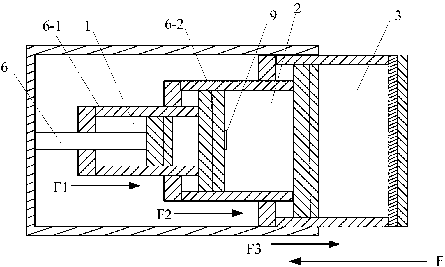 Operating method of buffer for adjusting piston motion according to impact pressure