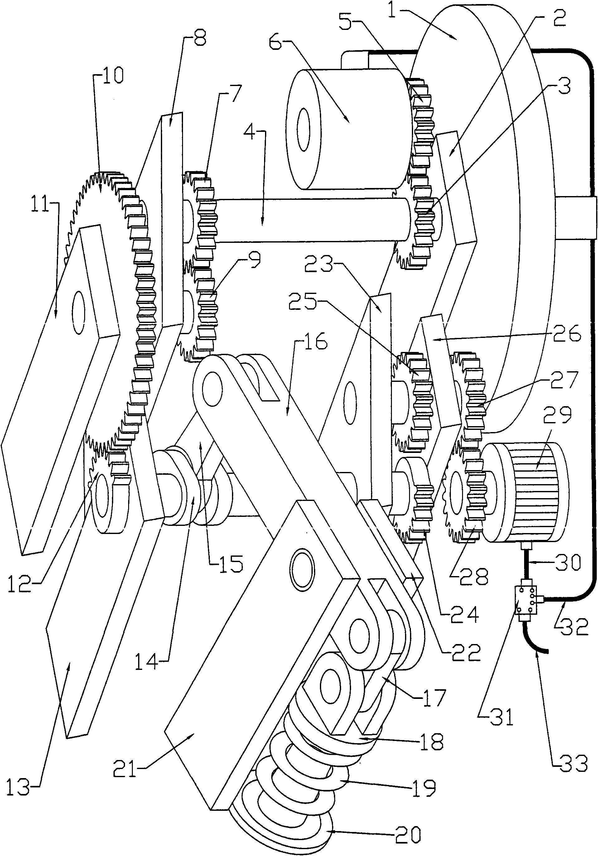 Energy machine of electric energy circulating machine