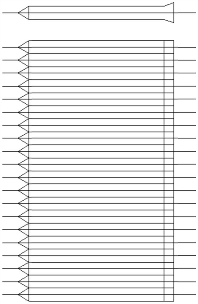 Bamboo gun nail and production method thereof