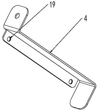 Railway yard anti-slip parking device brake rail gauge and gap detection device