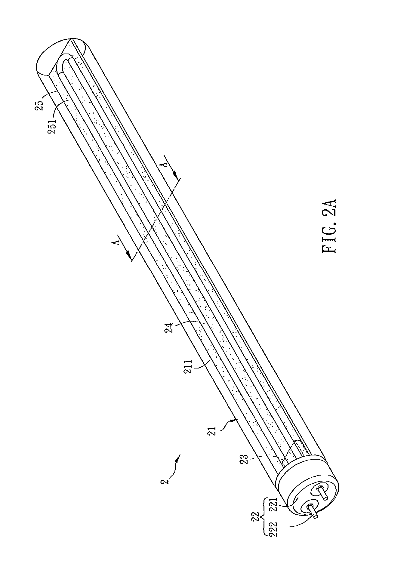 Cold cathode illumination apparatus