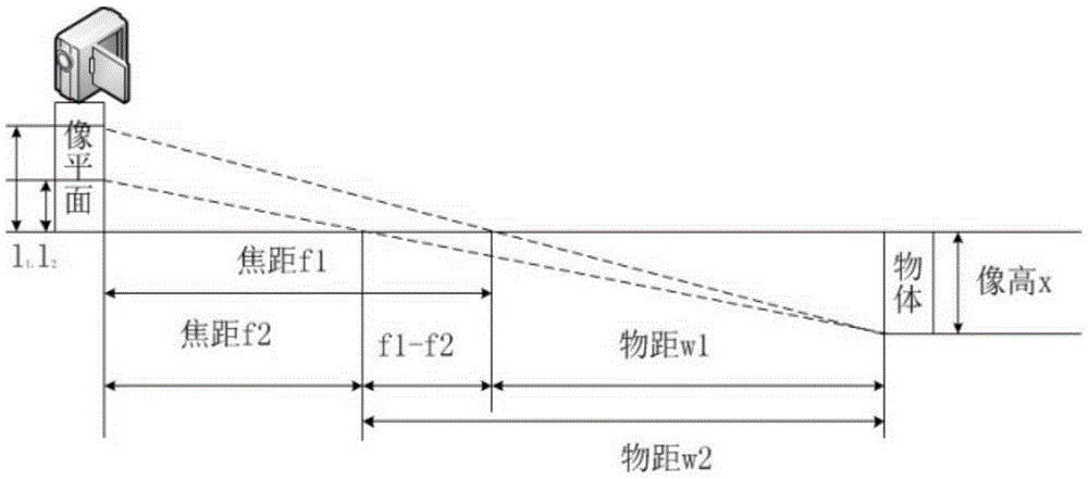 Plant three-dimensional measurement method and system based on PTZ camera system parameters and video frames