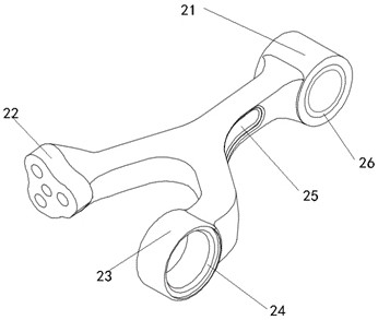 A lateral stabilizer bar assembly and truck