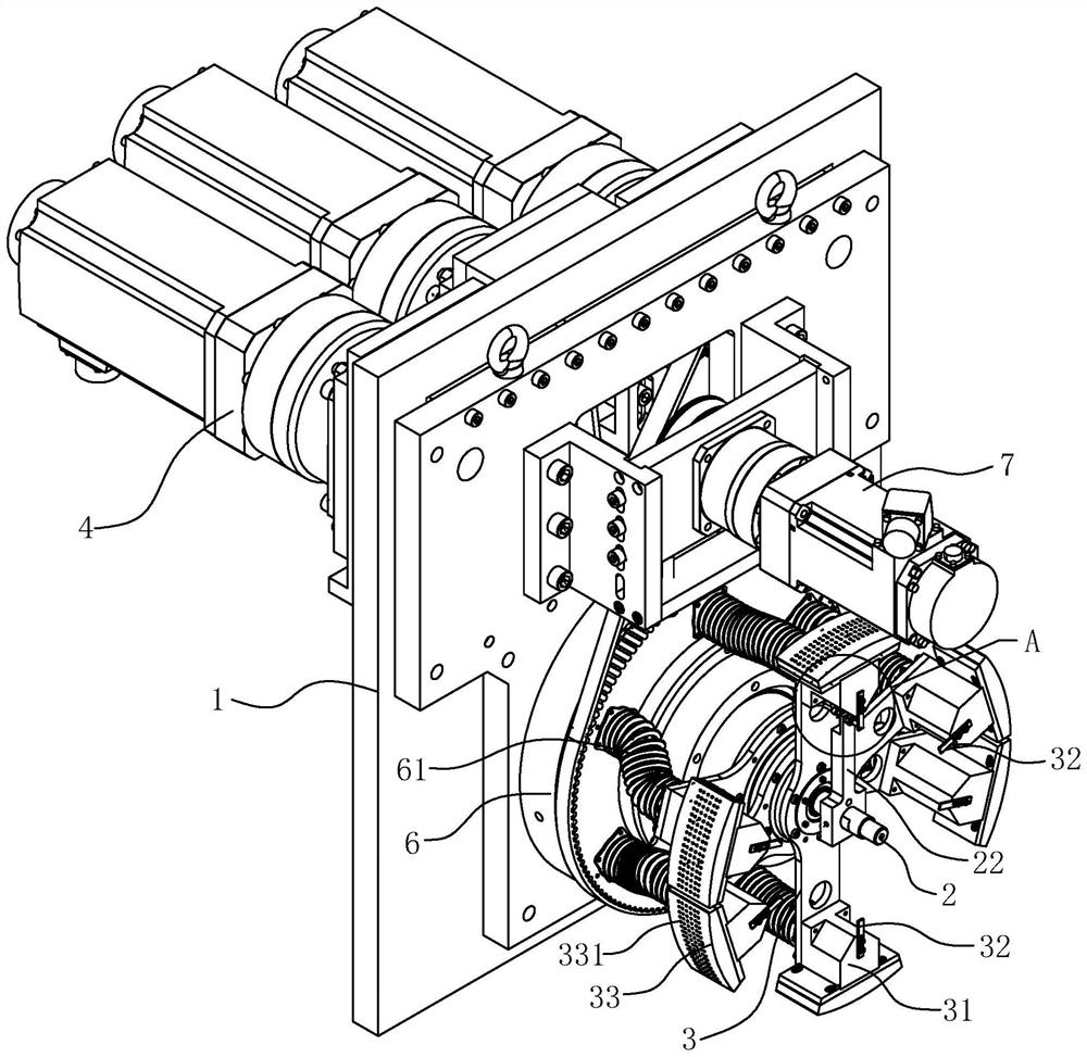 Variable-speed conveying equipment for flexible materials