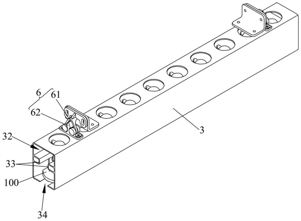 A circular feeding device and a leveling robot