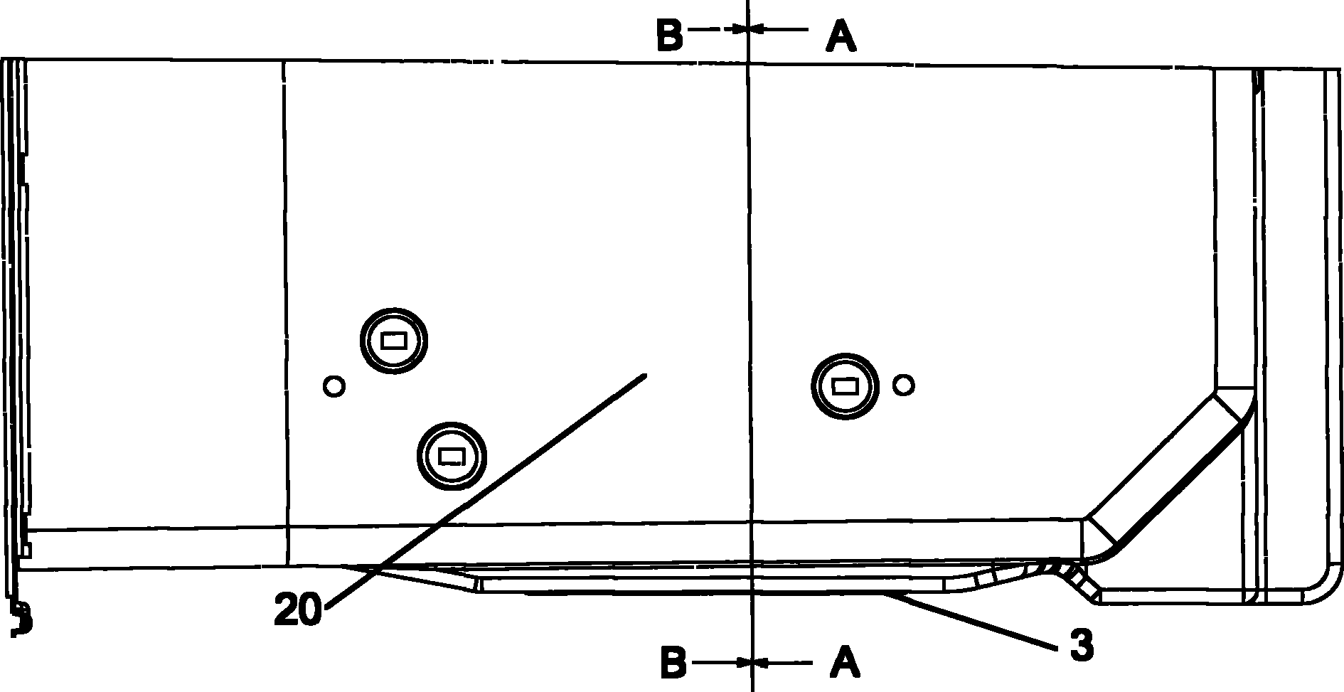 Sliding rail system for refrigerator drawer